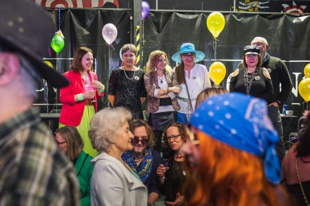 Absolwenckie potupaje na UMK [fot. Szymon Zdziebło]